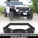 Front Bumper Rear Bumper Withd-rings For 2007-2018 Jeep Wrangler Jk Bumper Combo