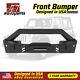 Front Bumper With Led Lights+winch Plate For 2007-2023 Jeep Wrangler Jk/jl/jt