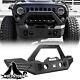 Front Bumper For 2007-2018 Jeep Wrangler Jk & Unlimited Powder-coated Steel