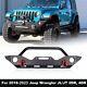 Front Bumper For 2018-2023 Jeep Wrangler Jl/2020-2023 Jeep Gladiator Jt +d-rings