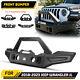 Front Bumper For 2018-2023 Jeep Wrangler Jl Jlu 2019-2023 Gladiator Jt Withd-rings