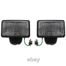 Front Fog Light Lamp Set For 1987-1996 Jeep Cherokee 1987-95 Wrangler CH2590101