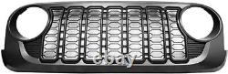 Front Grill Bumper Mesh Grille For Jeep Wrangler JK 2007-2017 & 2024 JL