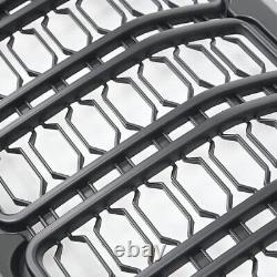 Front Grill Bumper Mesh Grille For Jeep Wrangler JK 2007-2017 & 2024 JL