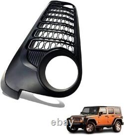 Front Grill Bumper Mesh Grille For Jeep Wrangler JK 2007-2017 & 2024 JL