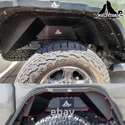 Front / Rear Inner Fenders Liners for Jeep Gladiator 2019-2023 JT Steel Set