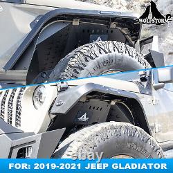 Front / Rear Inner Fenders Liners for Jeep Gladiator 2019-2023 JT Steel Set