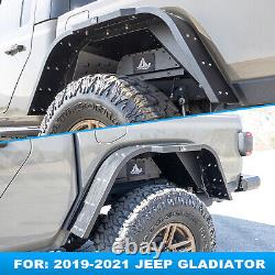 Front / Rear Inner Fenders Liners for Jeep Gladiator 2019-2023 JT Steel Set