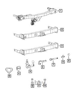 Genuine Mopar Trailer Hitch Plug 68328210AA