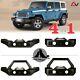 Heavy Steel Adaptable Front Bumper For 2007 2018 Jeep Wrangler Jk/jku