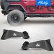 Inner Fender Liners/fender Flares Primed Part For 2007-2018 Jeep Wrangler Jk Jku