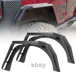 Inner Fender Liners for 2007-2018 Jeep Wrangler JK Bolt-on Style Fender Flares