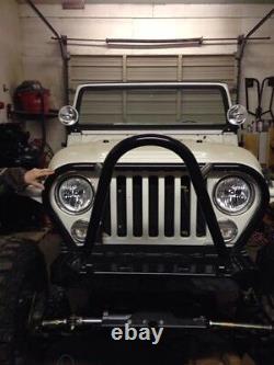 Jeep CJ Stinger & Grill Hoop Rock Crawler Winch Bumper DIY 1.75 Tubing Offroad