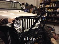 Jeep CJ Stinger & Grill Hoop Rock Crawler Winch Bumper DIY 1.75 Tubing Offroad