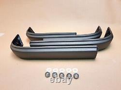 Jeep SJ Grand Wagoneer 1984-91 OEM Bumper nerf stripes guards Front/Rear kit