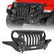 Mad Max Front Bumper Grill Guard Fit 2018-2024 Jeep Wrangler Jl & Gladiator Jt