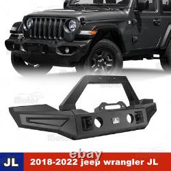 Nixon Offroad Heavy Dauty Steel Front Bumper for 2018-2022 Jeep Wrangler JL JT