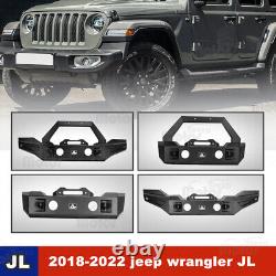 Nixon Offroad Heavy Dauty Steel Front Bumper for 2018-2022 Jeep Wrangler JL JT