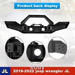 Nixon Offroad Heavy Dauty Steel Front Bumper for 2018-2022 Jeep Wrangler JL JT