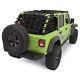 Off Road 4 Door Black Cargo Net System Restraint Net For 18-23 Jeep Jl Wrangler