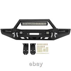 PICKOOR Front Bumper Guard Bar Fog Lamps For 1984-2001 JEEP Cherokee