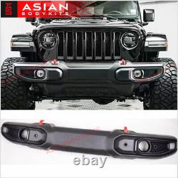 PLASTIC FRONT BUMPER ASSEMBLY for JEEP WRANGLER JL 2017+