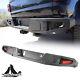 Powder-coated Steel Rear Bumper Set For 2019-2024 Jeep Gladiator Jt Withled Lights