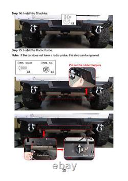 Rear Bumper For Jeep Wrangler 2007-2018 JK 18-22 JL JLU Textured Steel withShackle