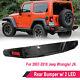 Rear Bumper With 2 Receivers & Led Lights For 2007-2018 Jeep Wrangler Jk Steel