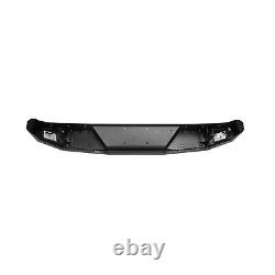 Rear Bumper for 2007 2008-2017 2018 Jeep Wrangler JK withLED Lights D-ring Bracket