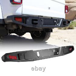 Rear Bumper for 2019 2020 2021 2022 2023 Jeep Gladiator JT withTowing Hooks Heavy