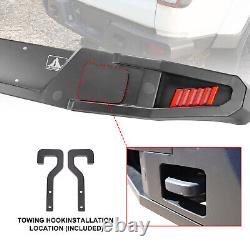 Rear Bumper for 2019 2020 2021 2022 2023 Jeep Gladiator JT withTowing Hooks Heavy