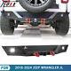 Rear Bumper With Led Light D-ring For 2018-2024 Jeep Wrangler Jl Jlu Shackle Steel