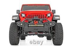 Rough Country Winch Bumper Skid Plate for Jeep Gladiator/Wrangler JK JL JT