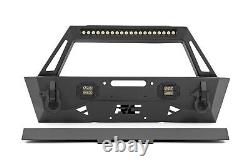 Rough Country for Jeep Stubby Front Trail Bumper JK, JL, Gladiator JT 10597A