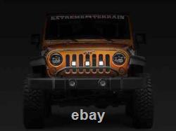 Rugged Ridge 11232.20 Textured Black Front Bumper Mount Light Bar Jeep Wrangler