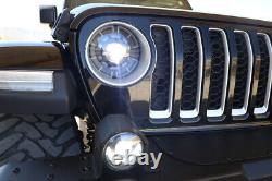 Steel Front Bumper Off-road for 2019-2021 Jeep Wrangler JL JLU LED Fog Lights