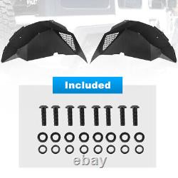 Steel Front/Rear Inner Fender Liners Flares For 2018-2024 Jeep Wrangler JL JLU