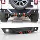 Steel Rear Bumper For 2018-2024 Jeep Wrangler Jl Jln With2led Lights+2d-rings