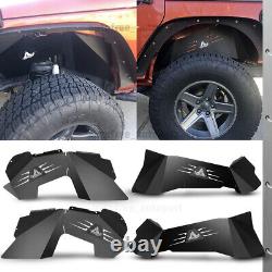 Textured Fender Flares or Inner Fenders Liners for 2007-2018 Jeep Wrangler JK