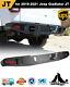 Textured Rear Bumper For 2019-2024 Jeep Gladiator Jt Withled Lights Black Steel