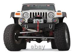 Warn 87700 Rock Crawler Stubby Front Bumper Fits 97 06 Wrangler (Tj)