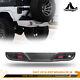 Wolfstorm Rear Bumper For 2007-18 Jeep Wrangler Jk Jku With Led Brake Lights Steel